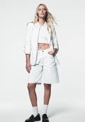 MID-RISE RELAXED DENIM SHORT