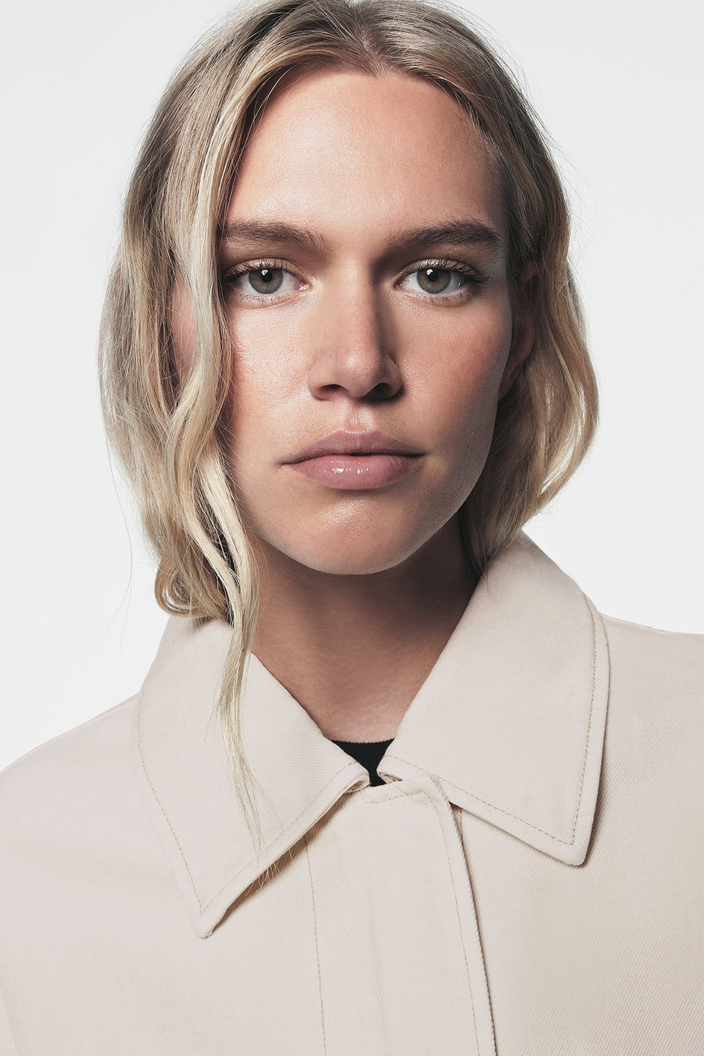 COLLARED FULL ZIP BOMBER JACKET