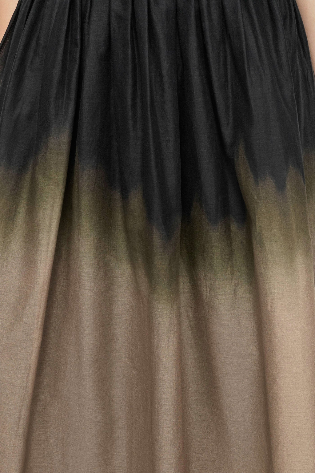 OMBRÉ MIDI SHIRT DRESS