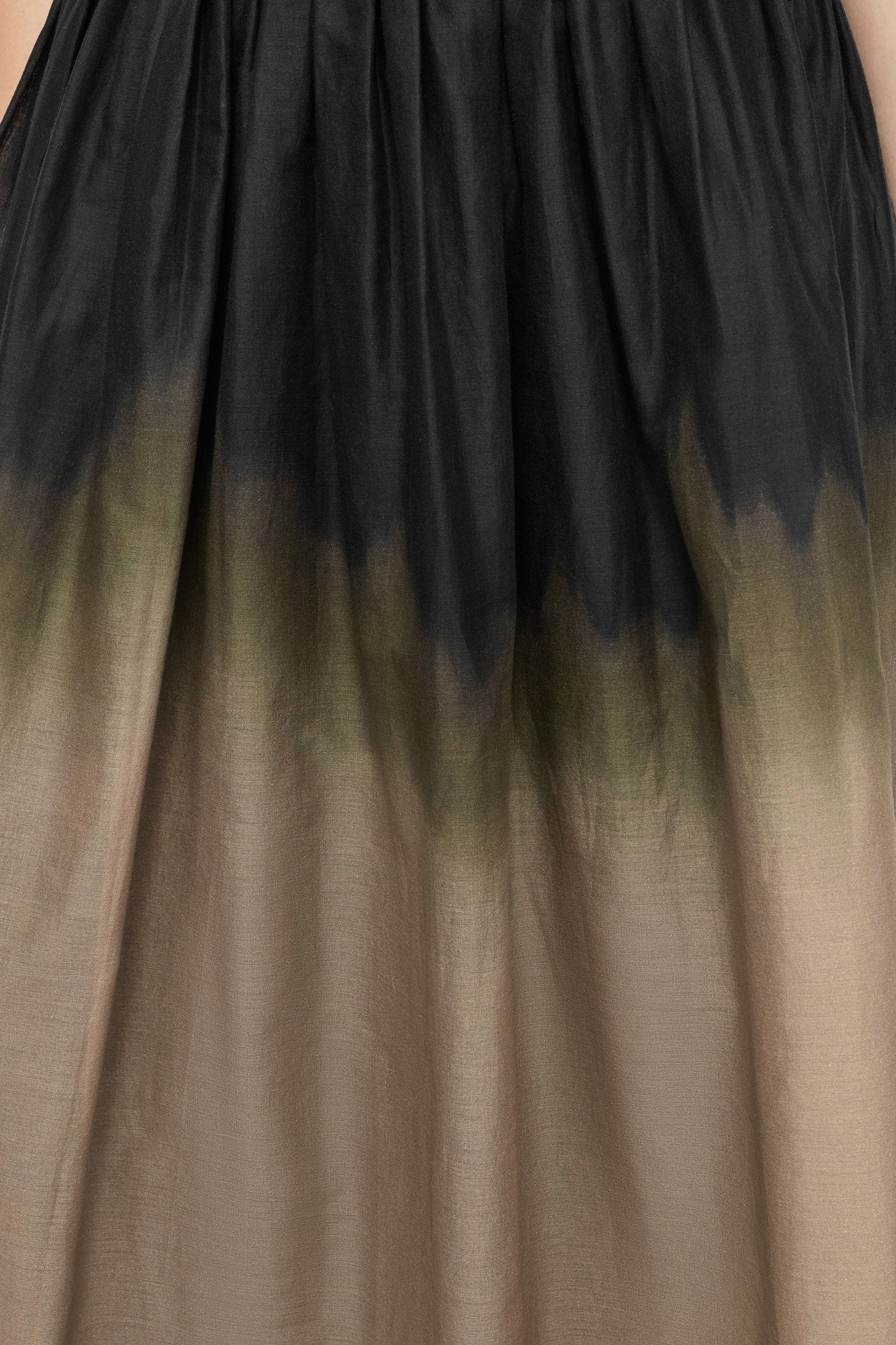 OMBRÉ MIDI SHIRT DRESS
