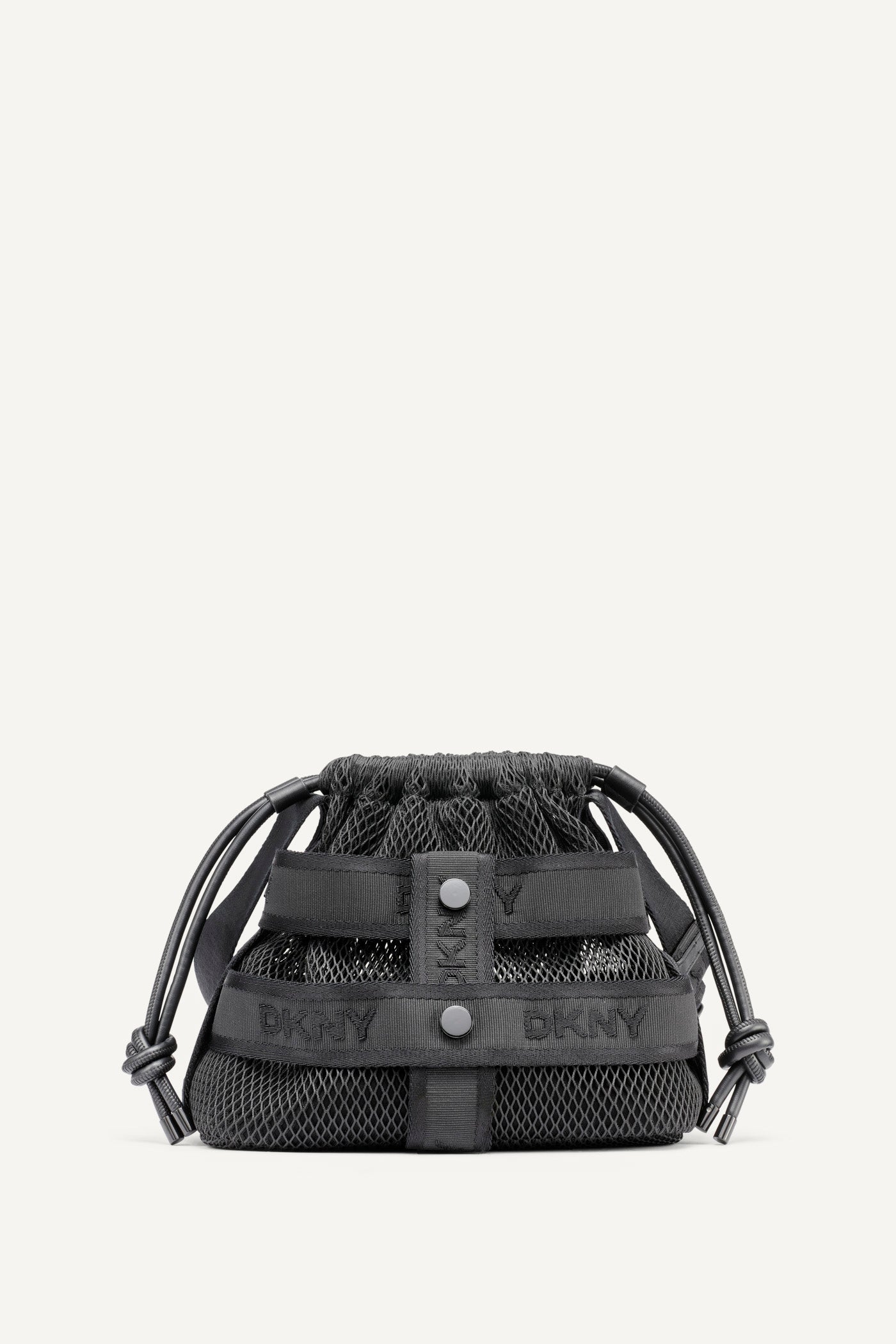 CHAYA MESH LOGO CROSSBODY BAG