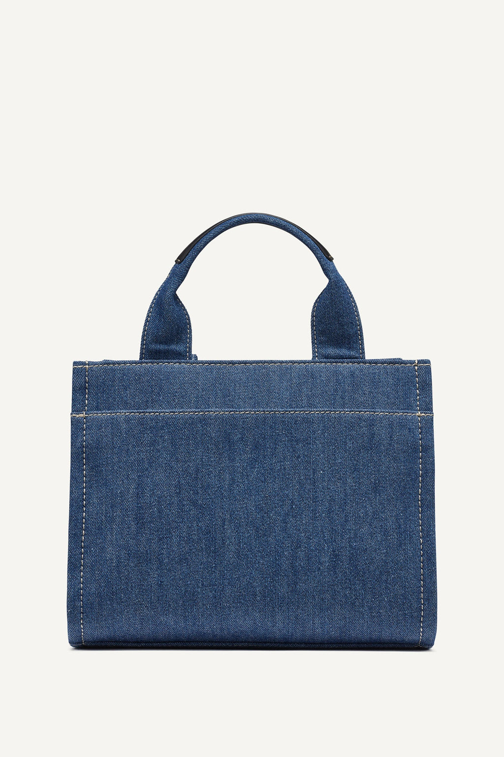 HADLEE SMALL DENIM LOGO TOTE