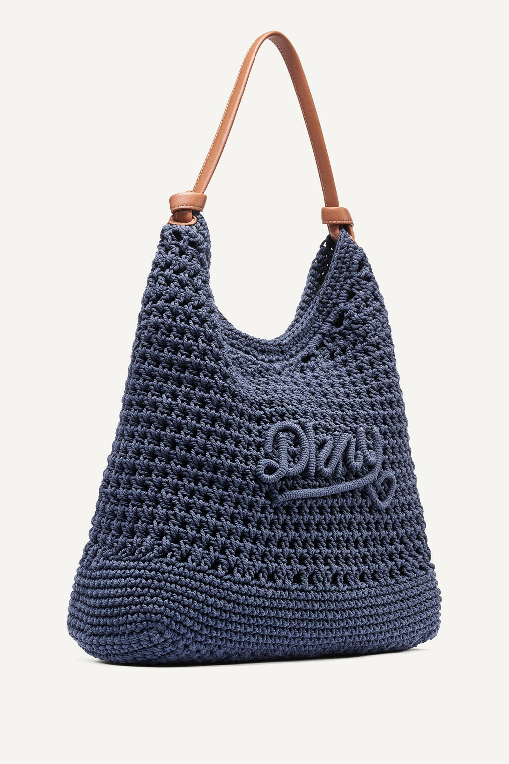 PAULA CROCHET LOGO HOBO BAG