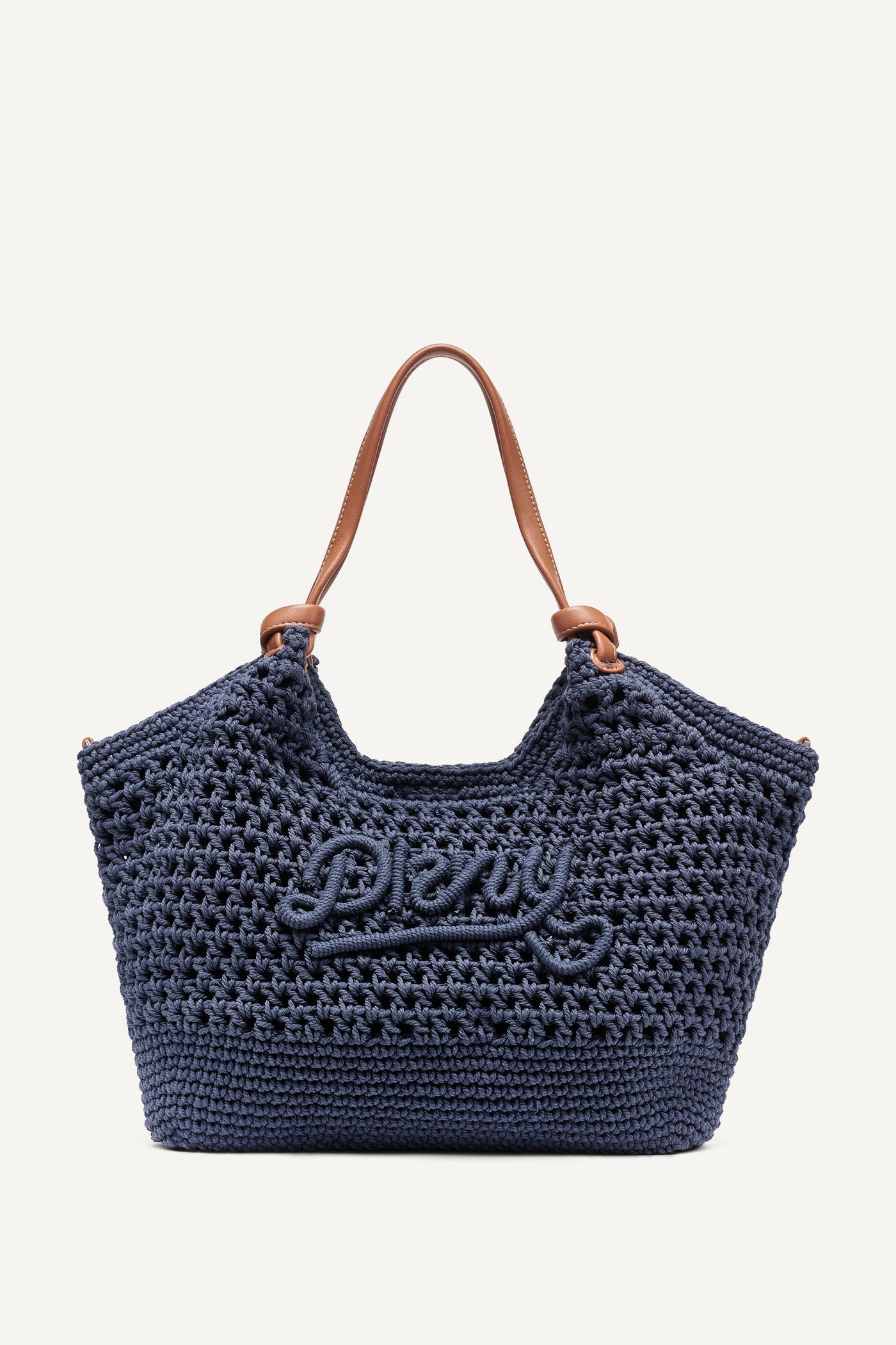 PAULA CROCHET LOGO MEDIUM COMMUTER TOTE
