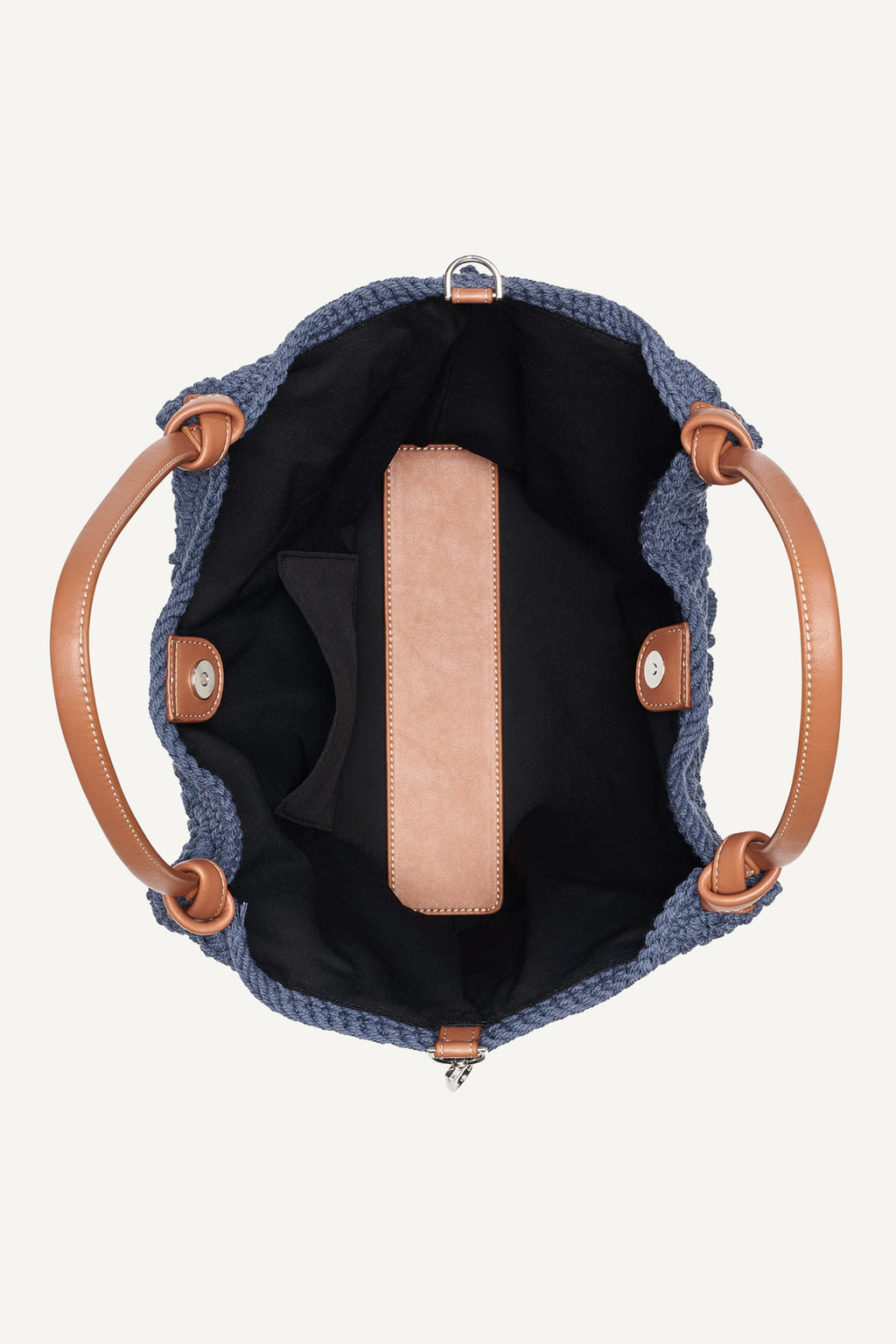 PAULA CROCHET LOGO MEDIUM COMMUTER TOTE
