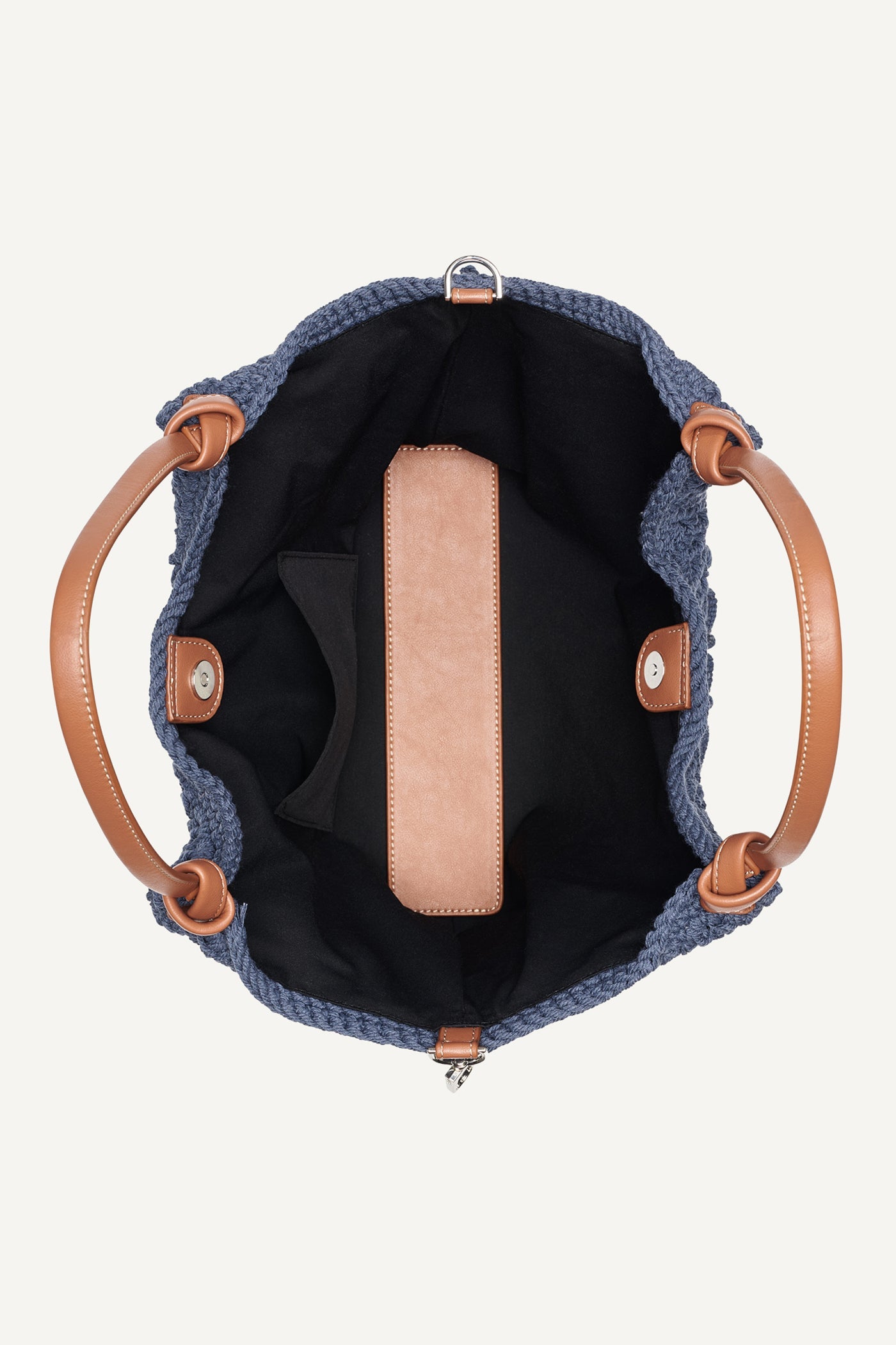 PAULA CROCHET LOGO MEDIUM COMMUTER TOTE