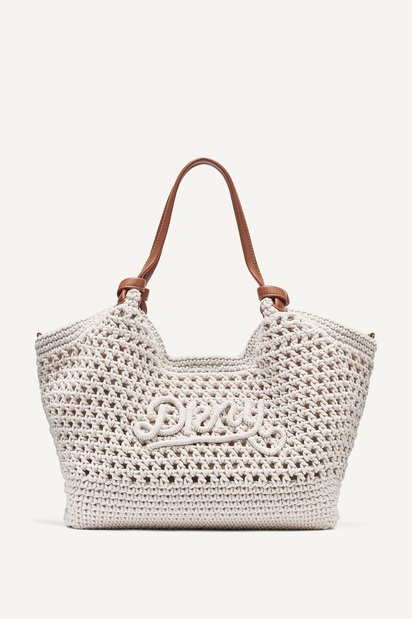 PAULA CROCHET LOGO MEDIUM COMMUTER TOTE