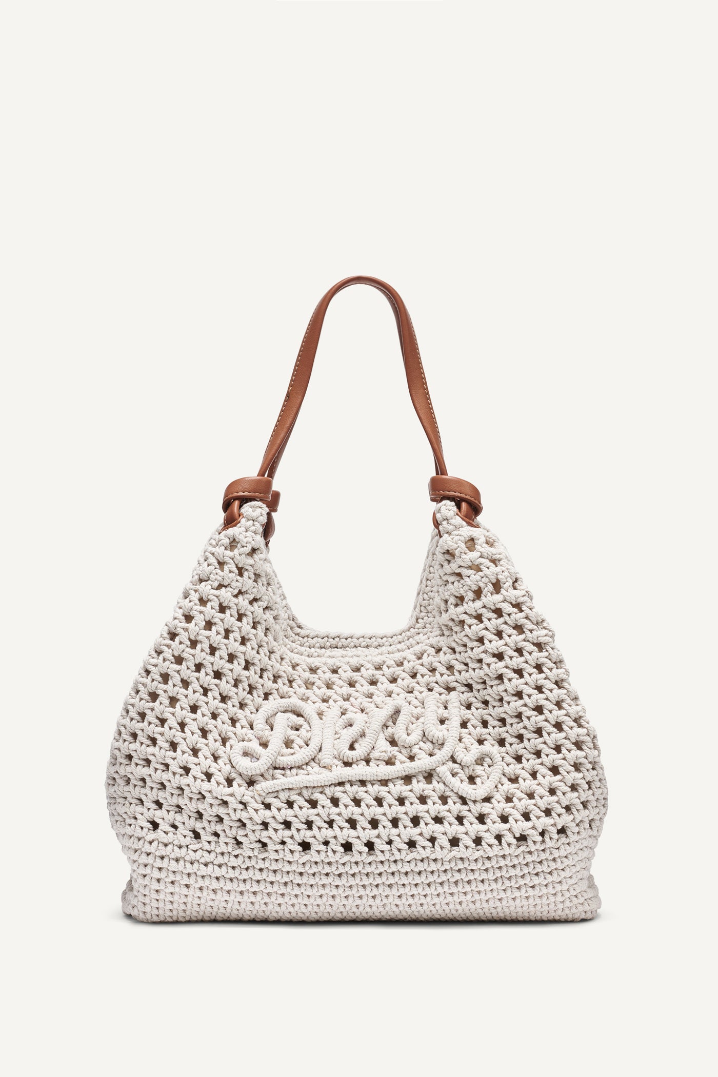 PAULA CROCHET LOGO MEDIUM COMMUTER TOTE
