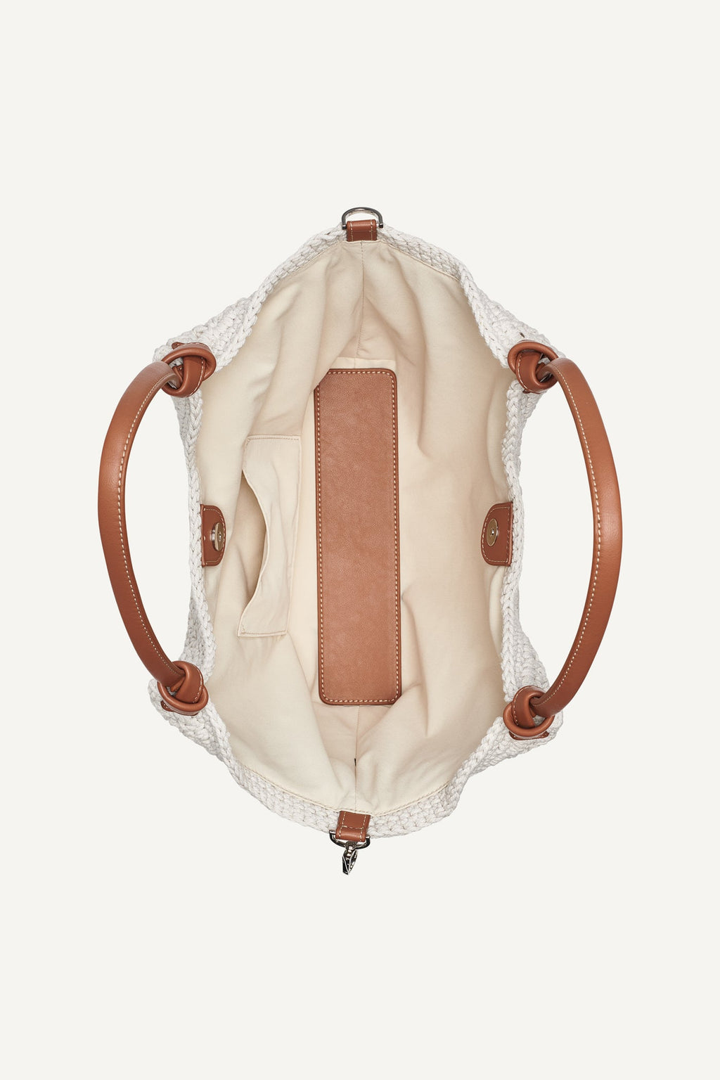 PAULA CROCHET LOGO MEDIUM COMMUTER TOTE
