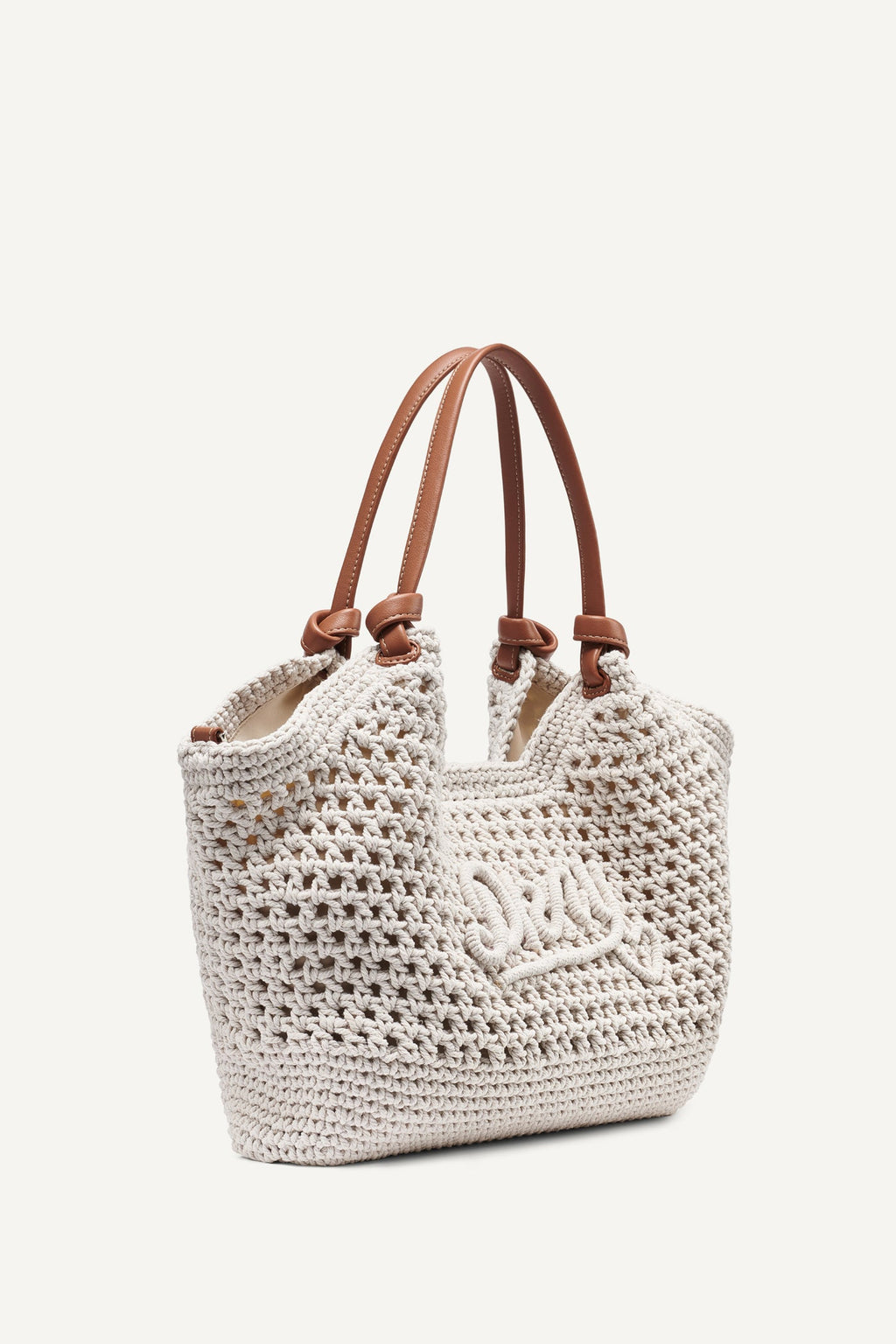 PAULA CROCHET LOGO MEDIUM COMMUTER TOTE