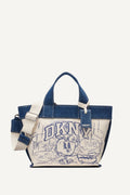 BRADY CANVAS SMALL GRAFFITI LOGO CROSSBODY BAG