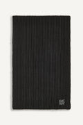 SHAKER STITCH RIB SCARF