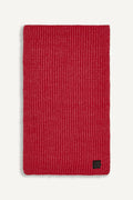 SHAKER STITCH RIB SCARF