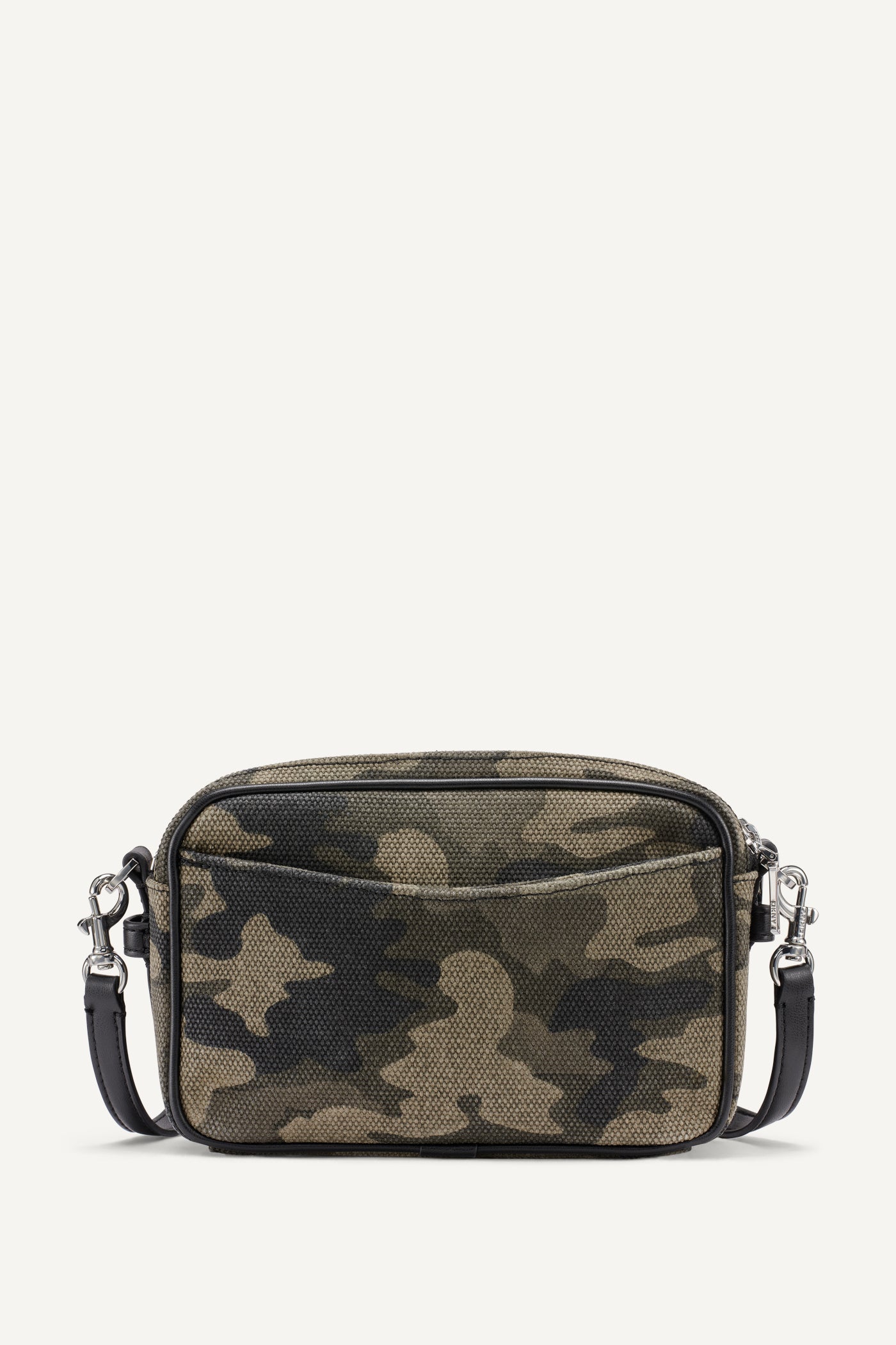 NELL LOGO EMBOSSED CAMO CAMERA BAG