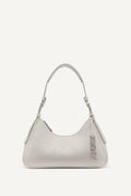 NELL LOGO EMBOSSED SHOULDER BAG