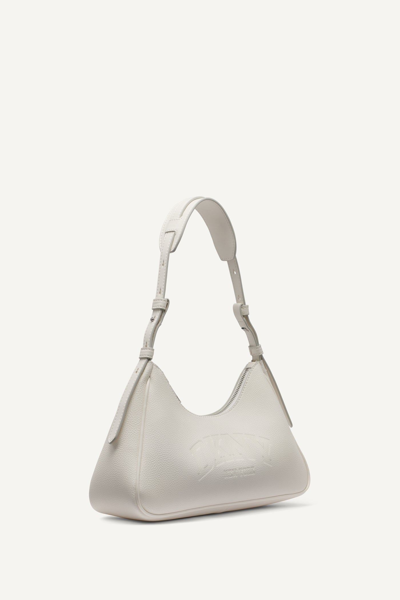 NELL LOGO EMBOSSED SHOULDER BAG