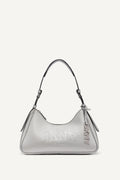 NELL LOGO EMBOSSED SHOULDER BAG