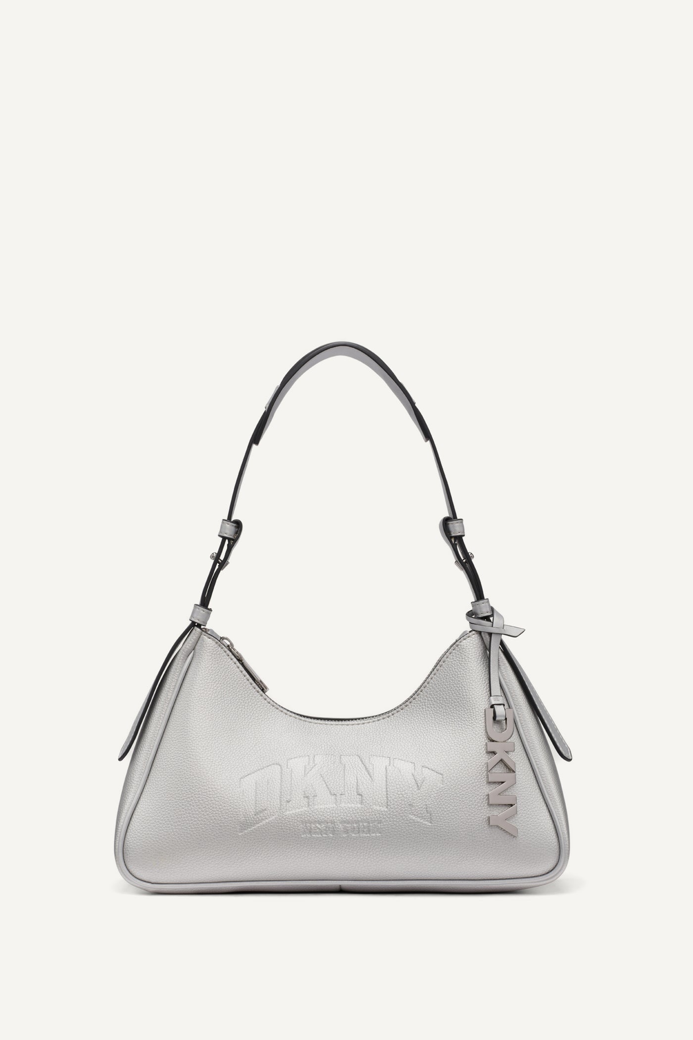 NELL LOGO EMBOSSED SHOULDER BAG
