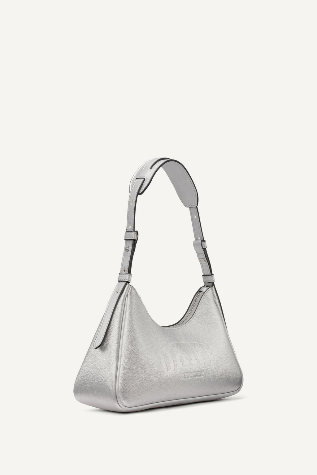 NELL LOGO EMBOSSED SHOULDER BAG