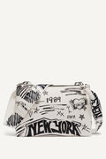 TINSLEY GRAFFITI LOGO CROSSBODY