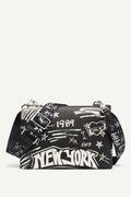 TINSLEY GRAFFITI LOGO CROSSBODY