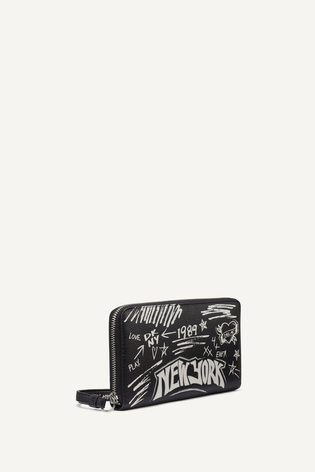 BRYAR LARGE ZIP AROUND WALLET WITH WRISTLET