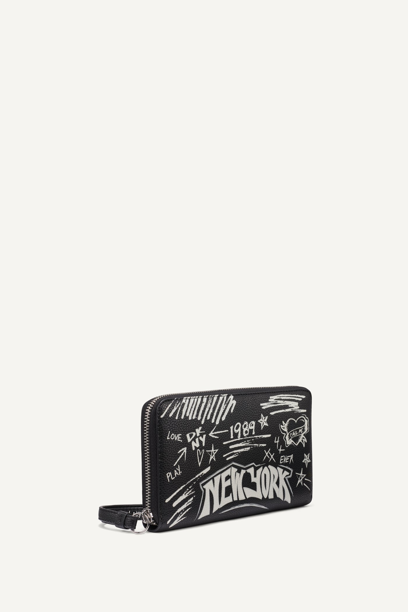 BRYAR LARGE ZIP AROUND WALLET WITH WRISTLET