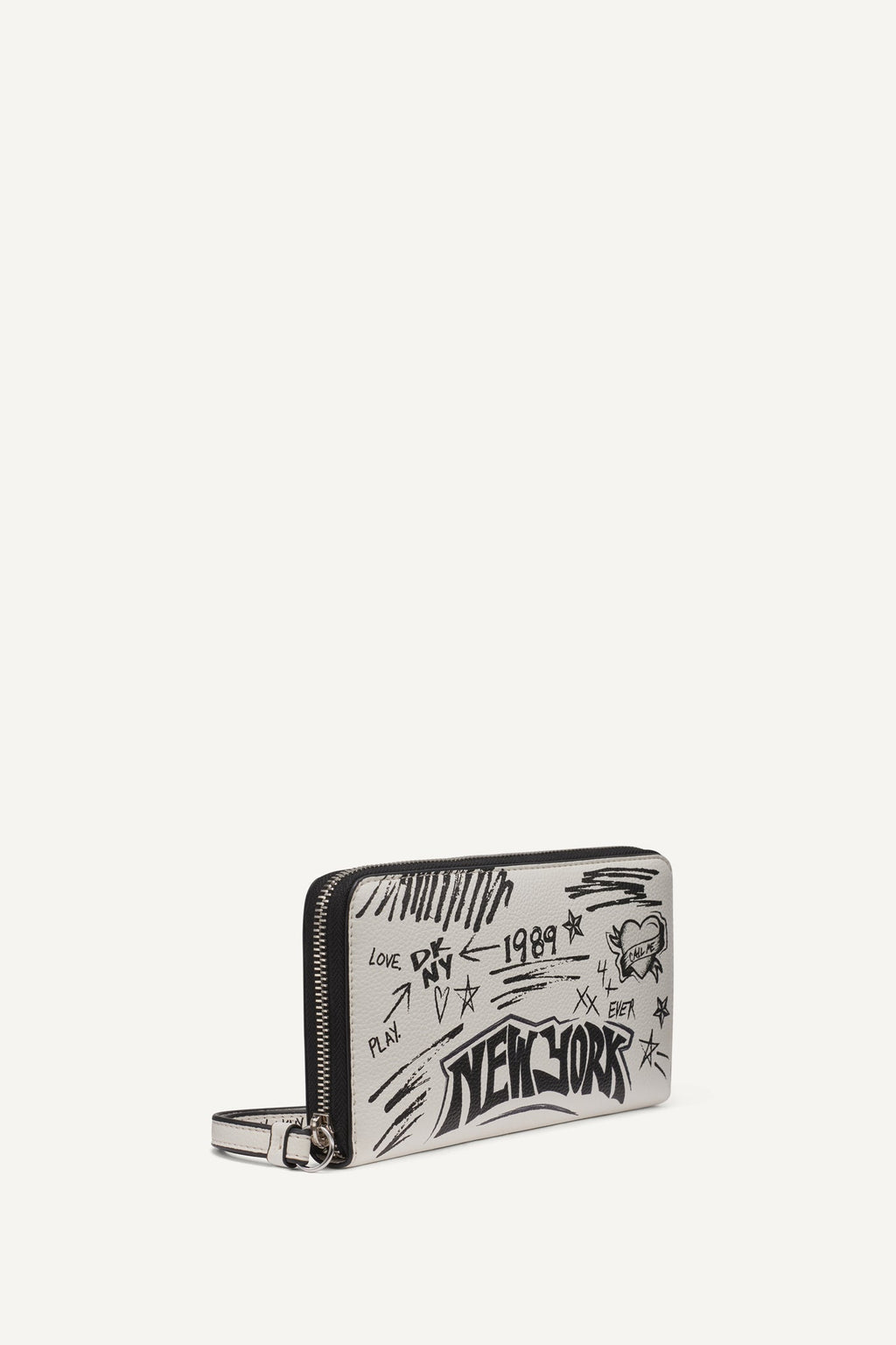 BRYAR LARGE ZIP AROUND WALLET WITH WRISTLET
