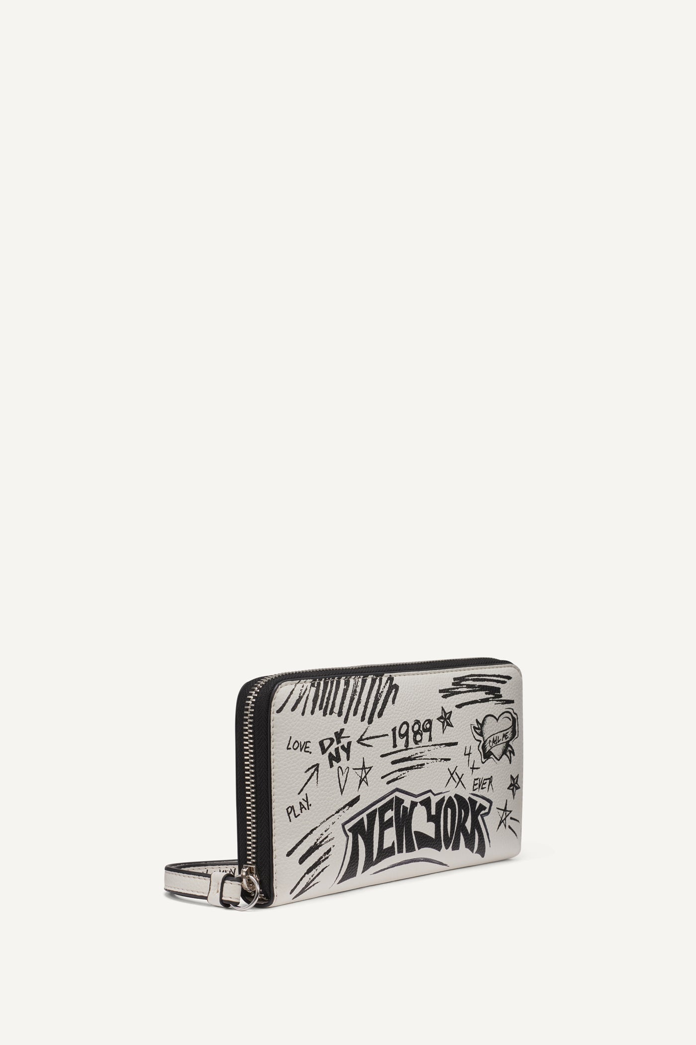 BRYAR LARGE ZIP AROUND WALLET WITH WRISTLET