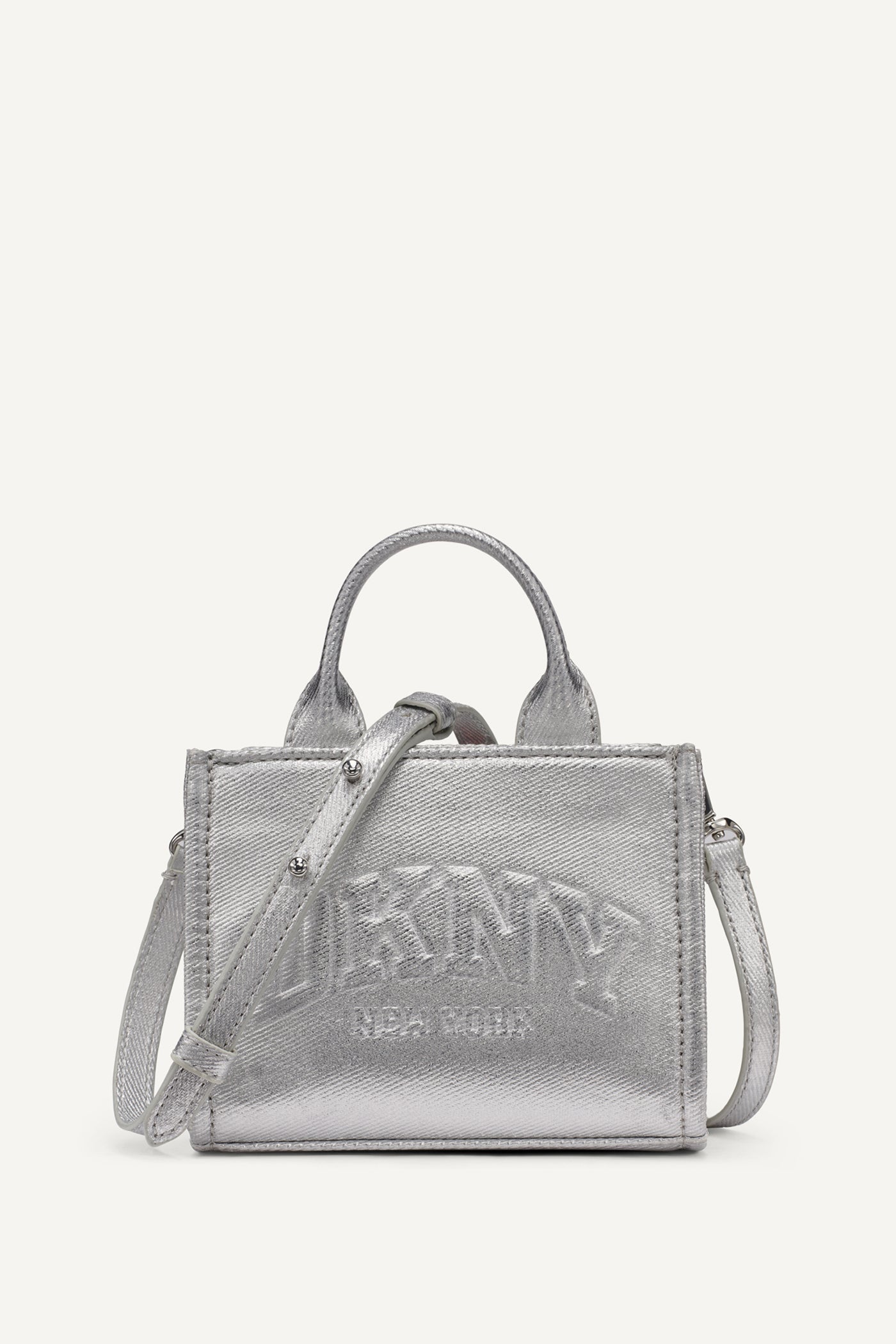 HADLEE METALLIC LOGO MINI CROSSBODY