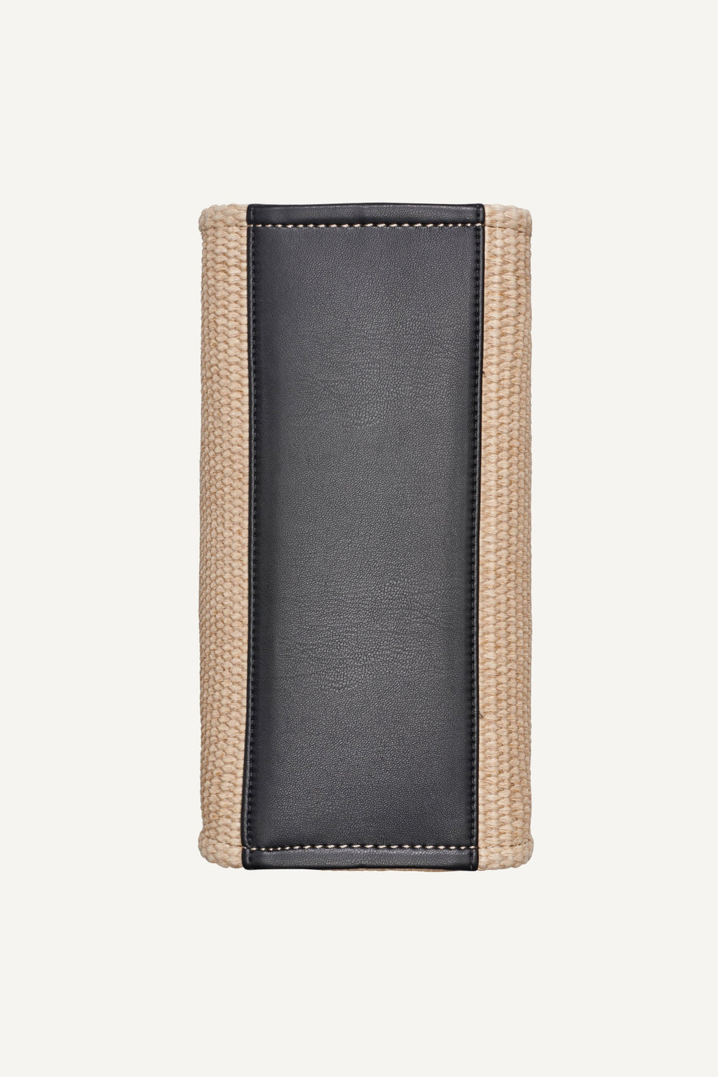 HADLEE SMALL STRAW LOGO TOTE