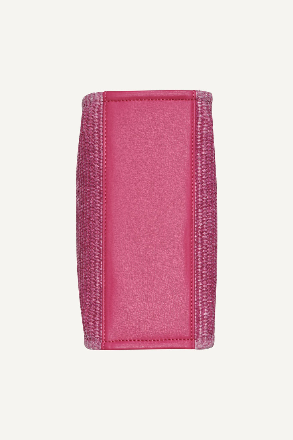 HADLEE SMALL STRAW LOGO TOTE