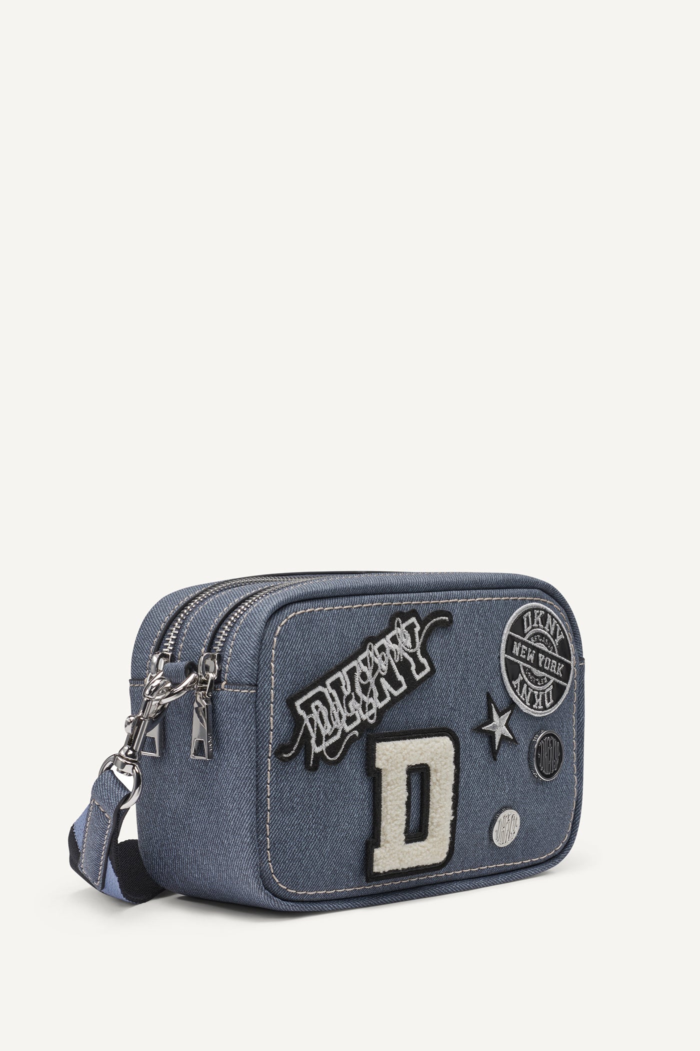 NESSA DENIM CAMERA BAG