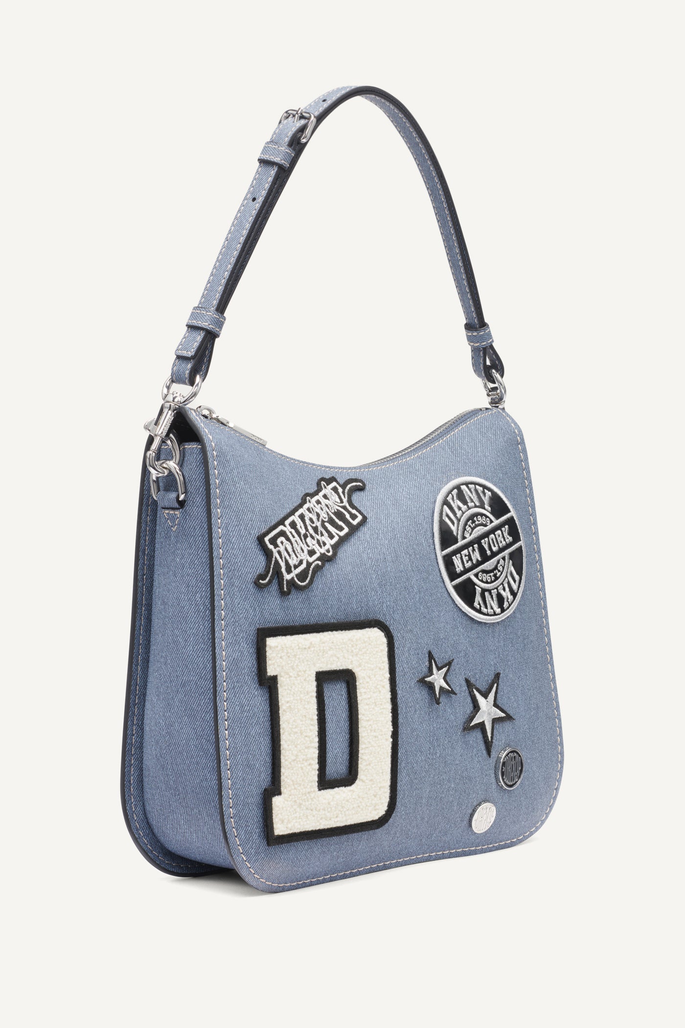 NESSA DENIM CROSSBODY BAG
