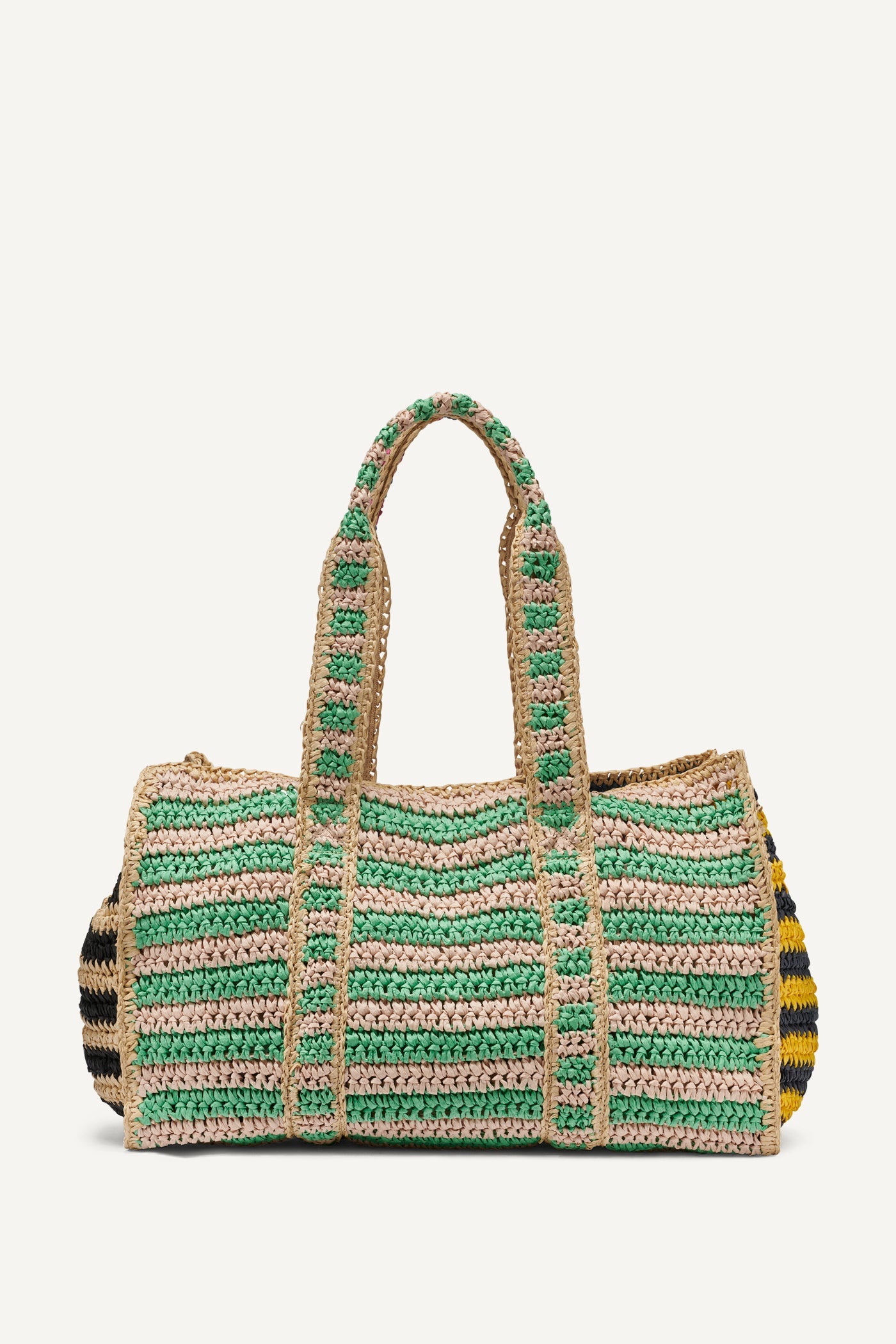 NESSA RAFFIA TOTE