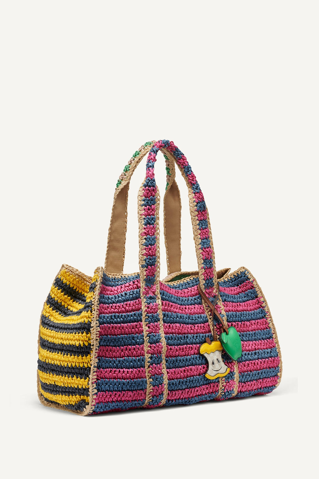 NESSA RAFFIA TOTE