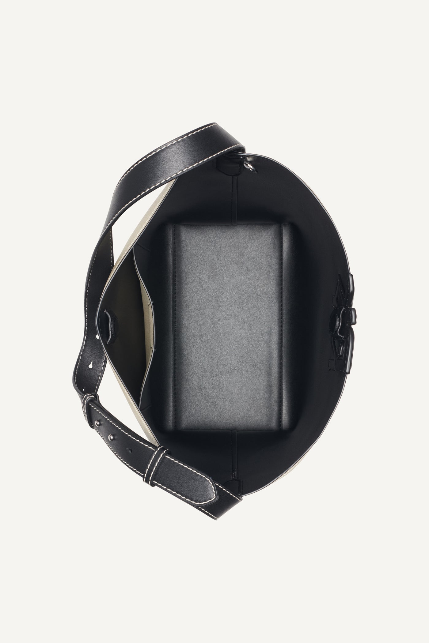NICOLE LOGO BUCKET BAG