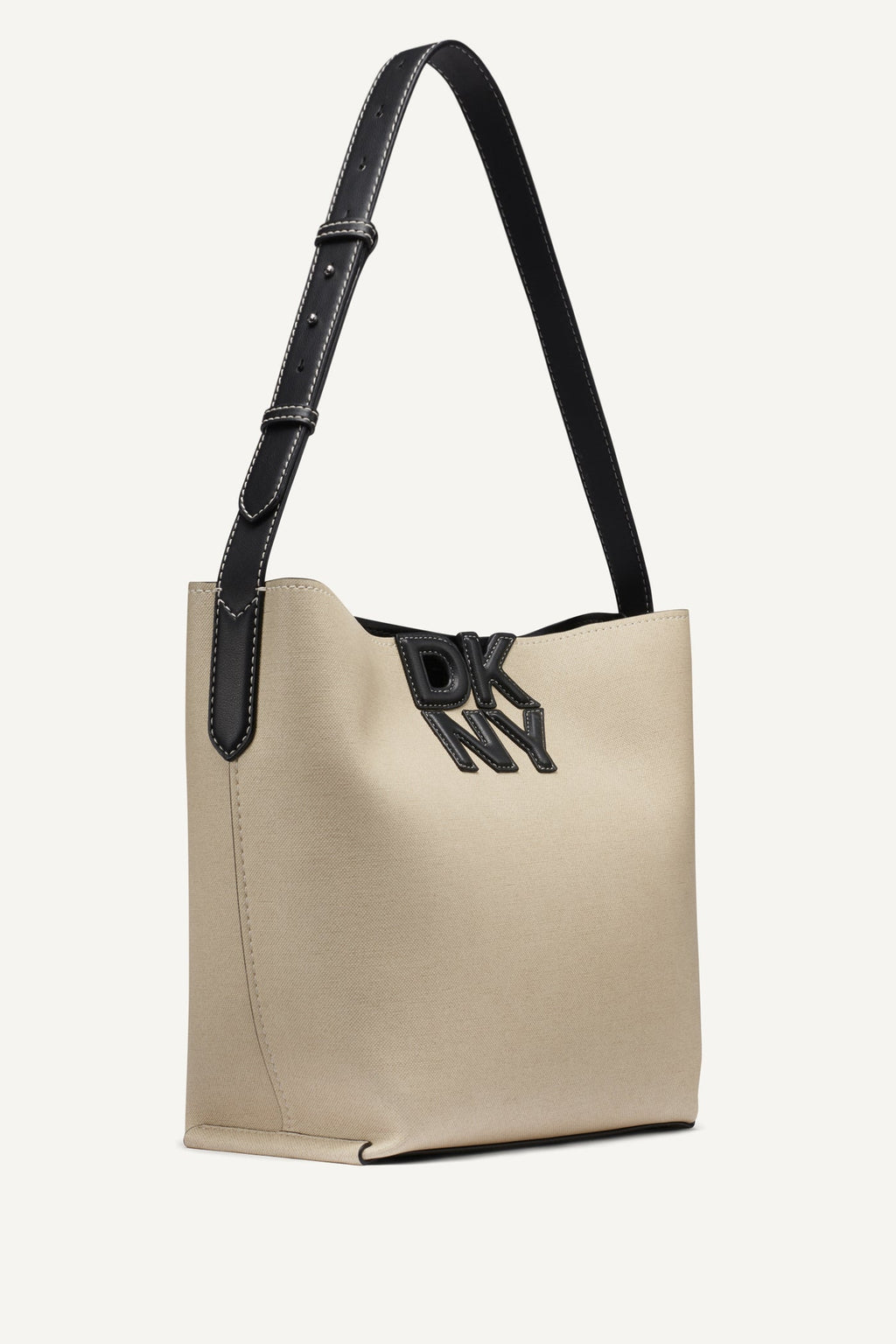 NICOLE LOGO BUCKET BAG
