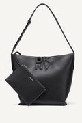 NICOLE LOGO BUCKET BAG