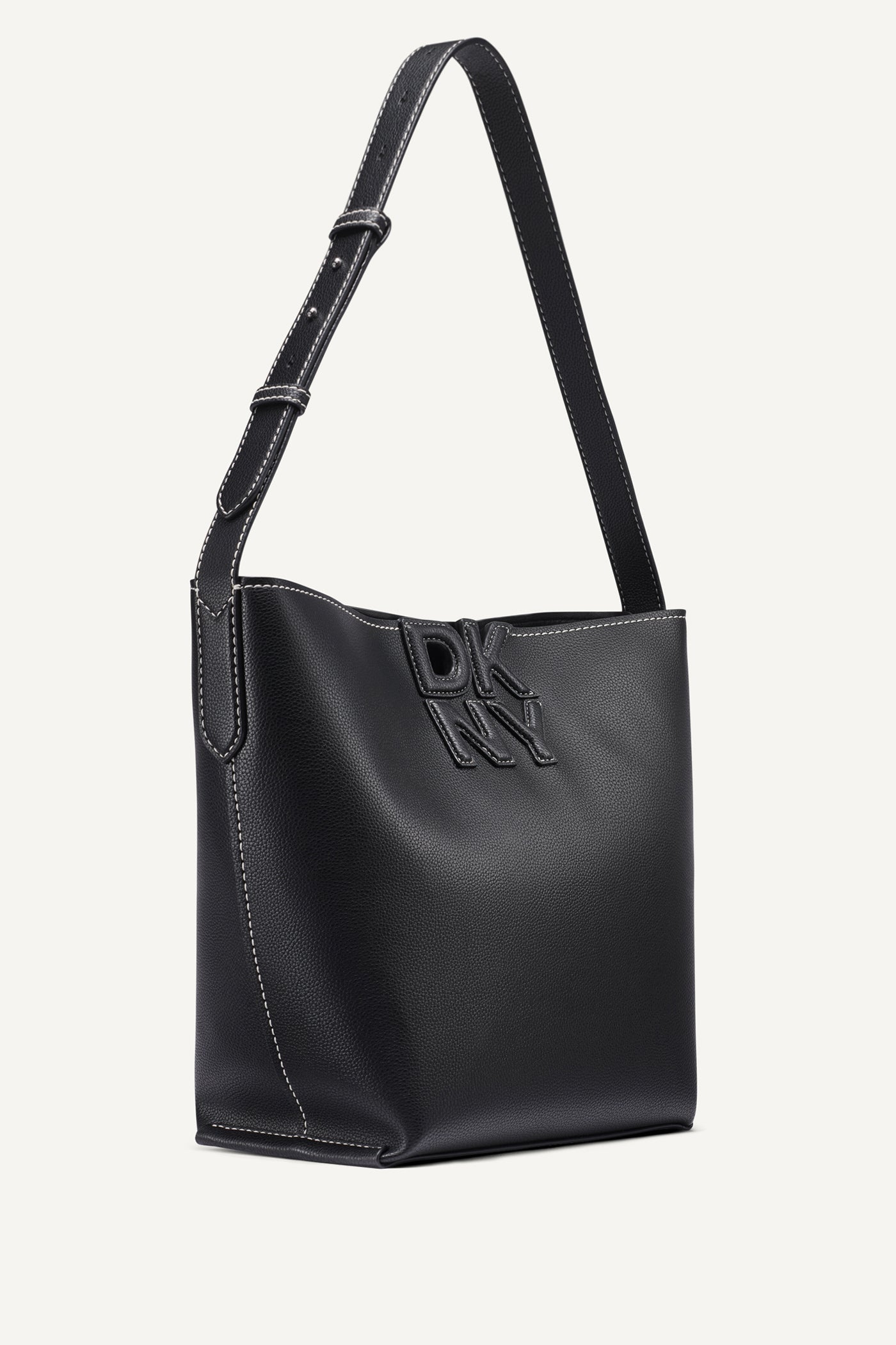 NICOLE LOGO BUCKET BAG