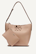 NICOLE LOGO BUCKET BAG