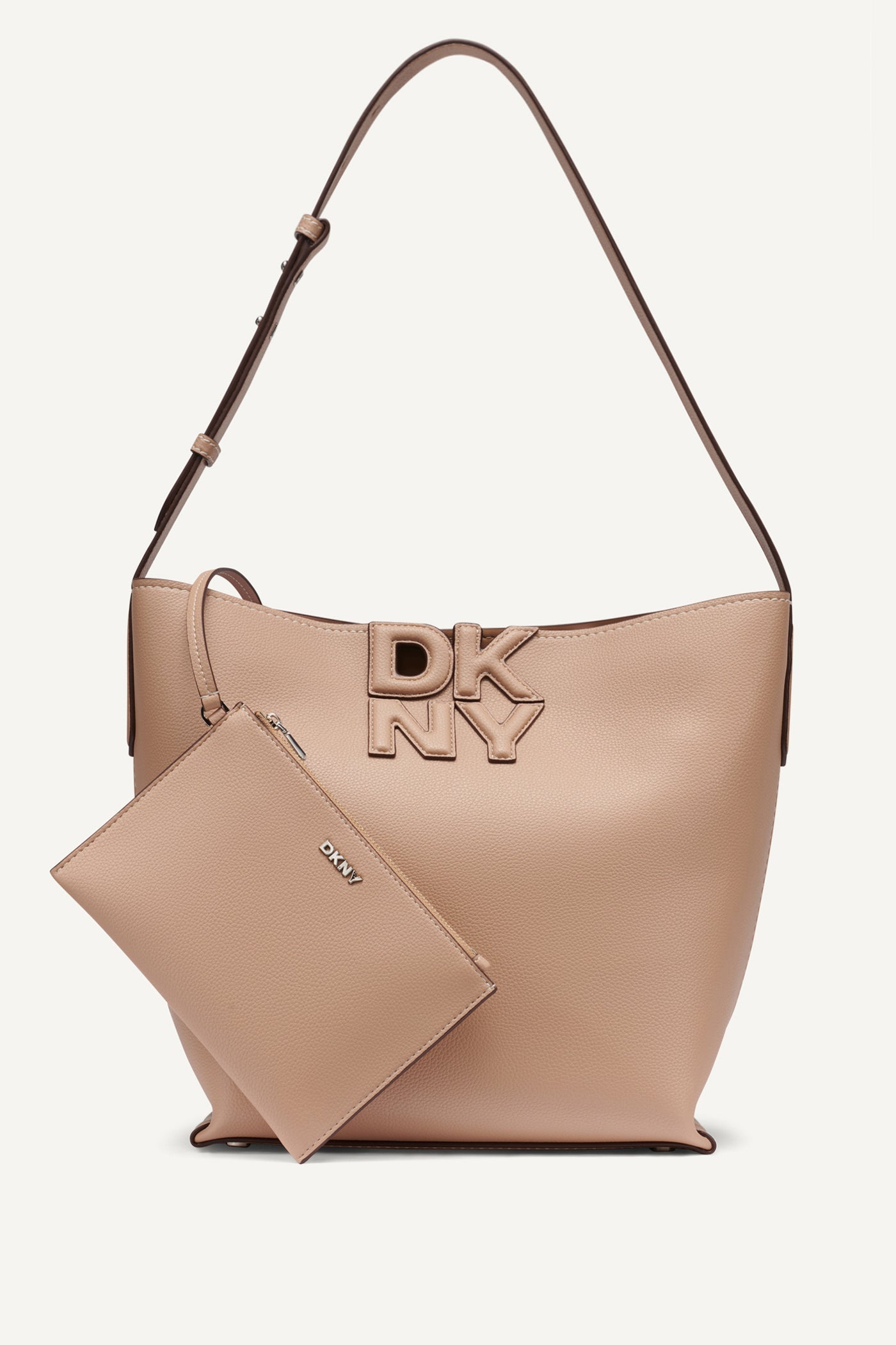NICOLE LOGO BUCKET BAG