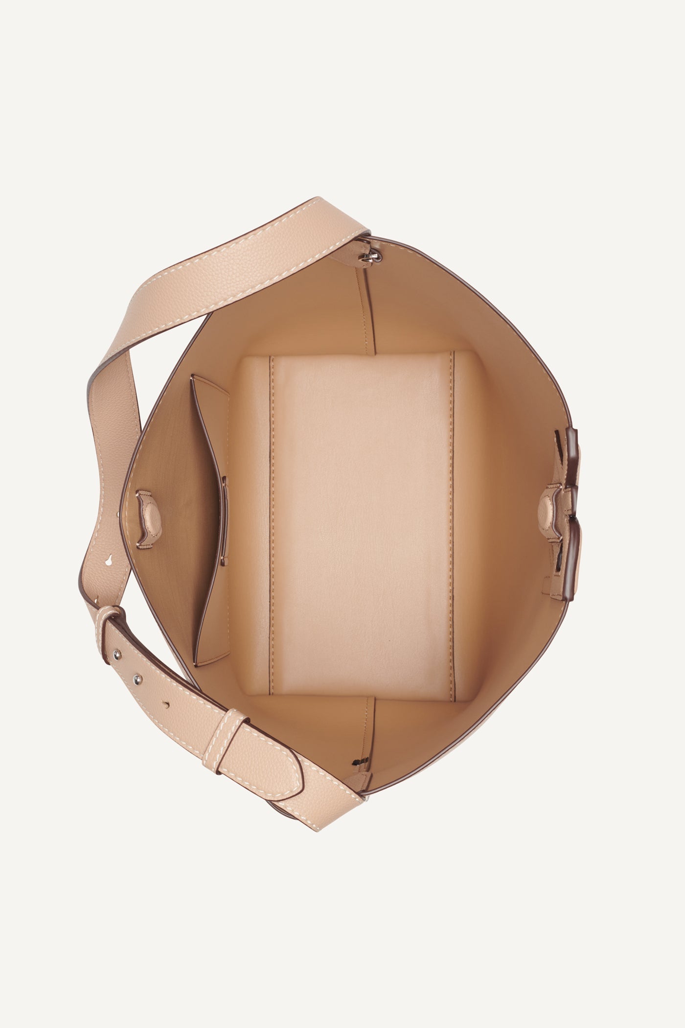NICOLE LOGO BUCKET BAG