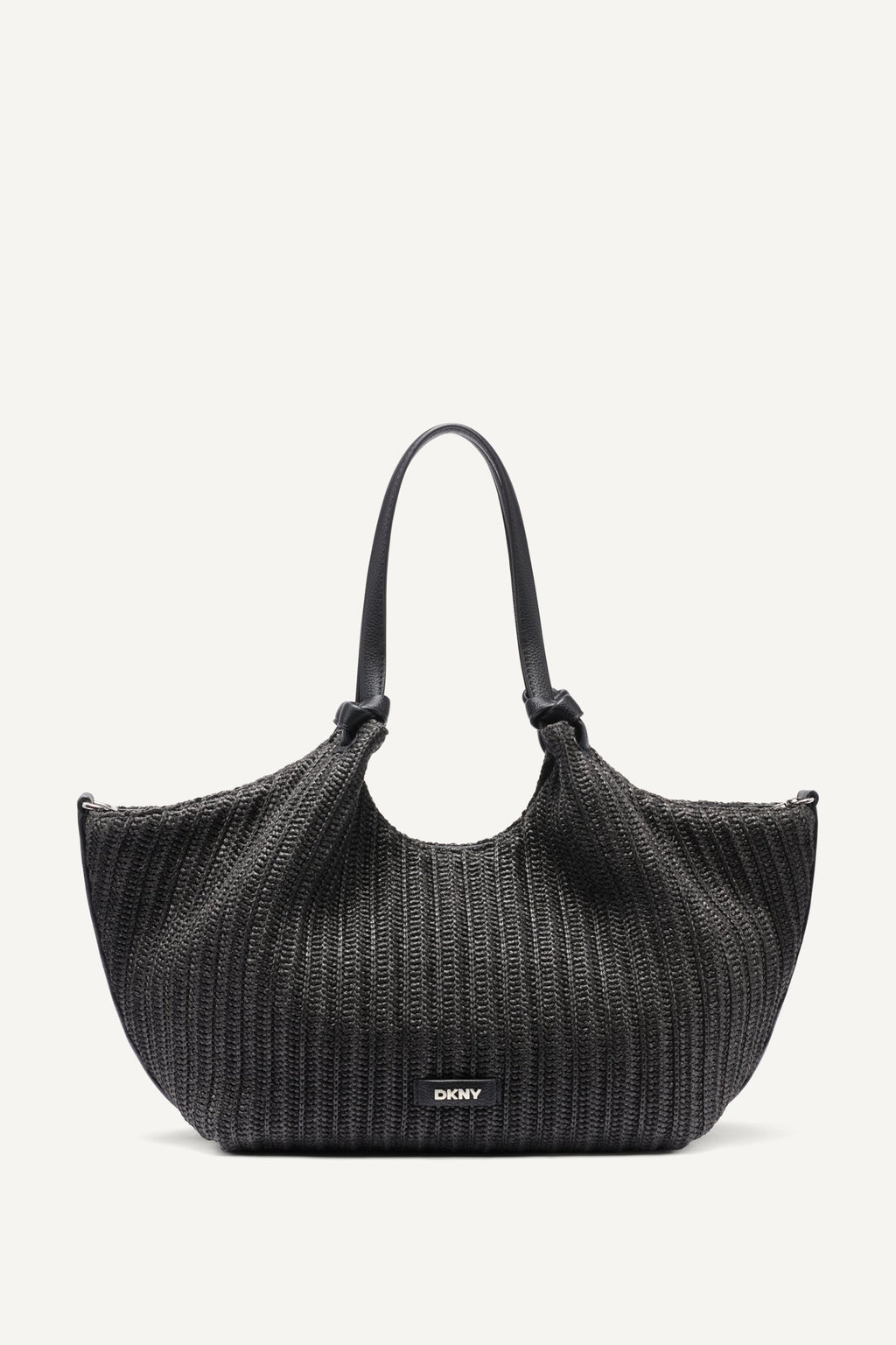 PAULA CROCHET RAFFIA MEDIUM COMMUTER TOTE