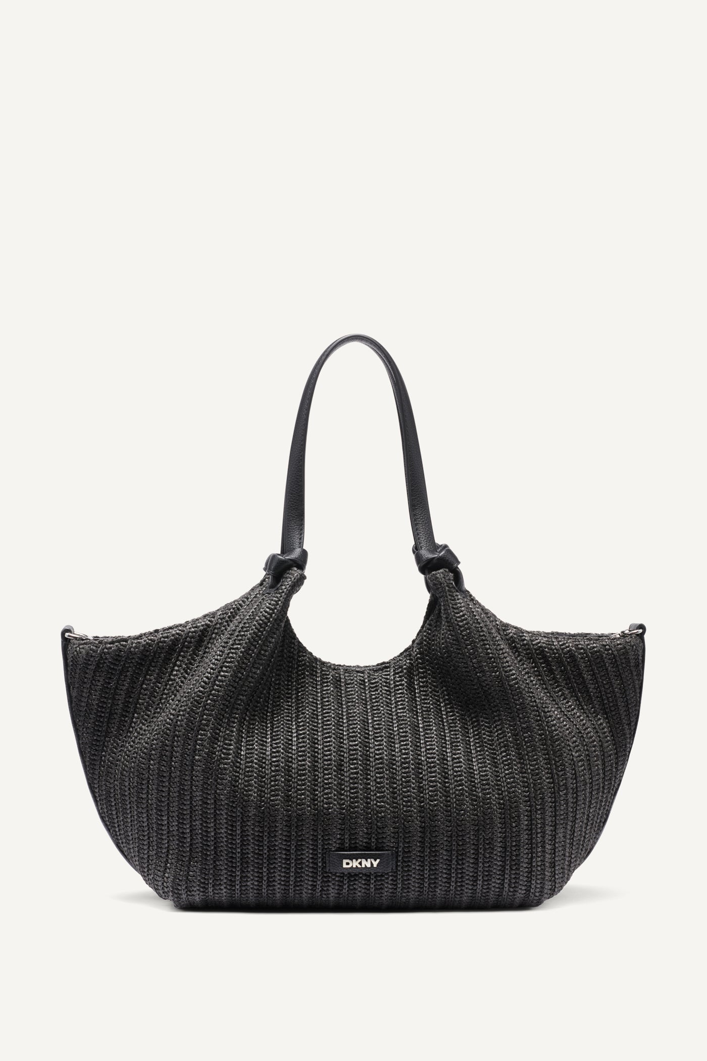 PAULA CROCHET RAFFIA MEDIUM COMMUTER TOTE