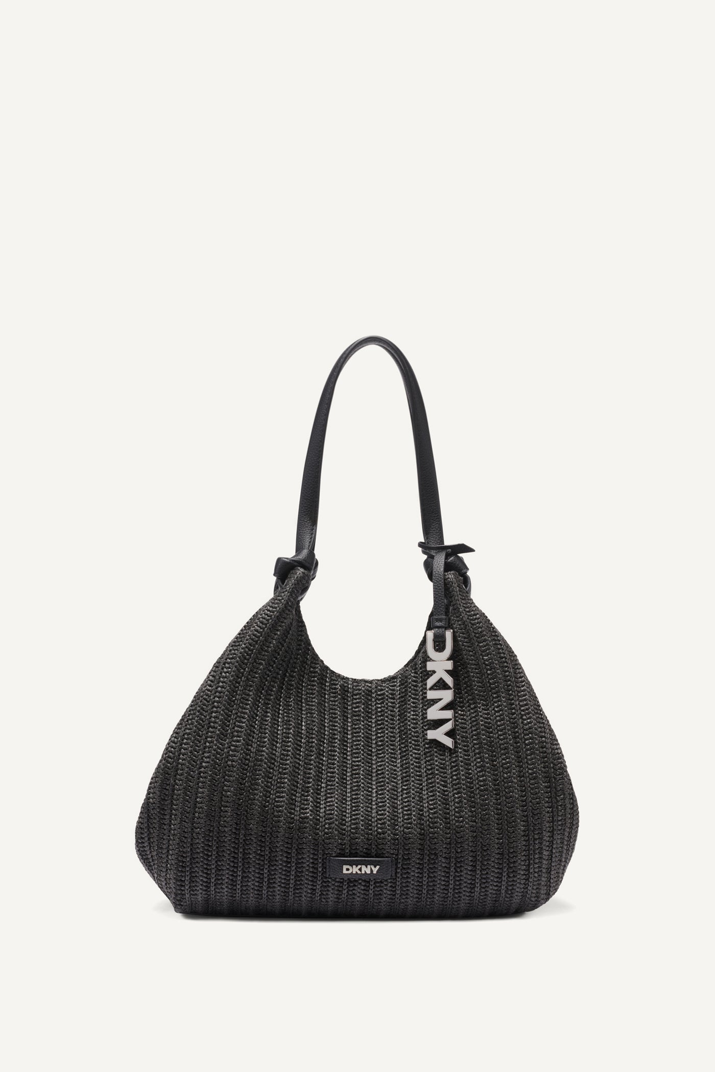 PAULA CROCHET RAFFIA MEDIUM COMMUTER TOTE