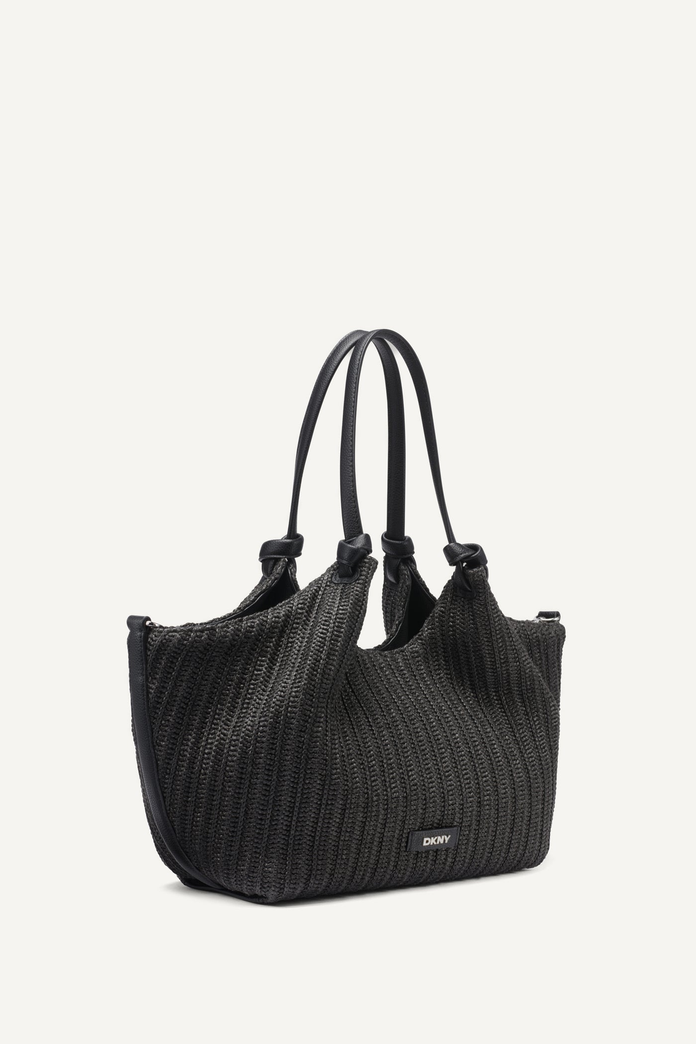 PAULA CROCHET RAFFIA MEDIUM COMMUTER TOTE
