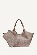 PAULA NEW YORK LOGO MEDIUM TOTE
