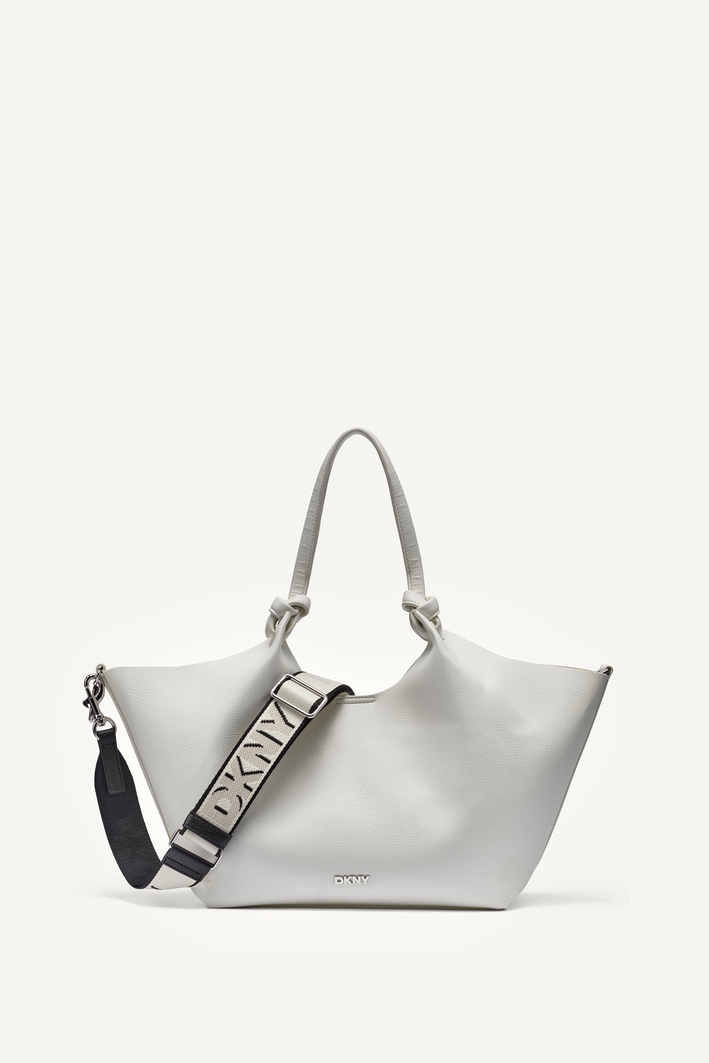 PAULA MEDIUM TOTE WITH LOGO STRAP