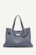 BRYAR DENIM LARGE SATCHEL
